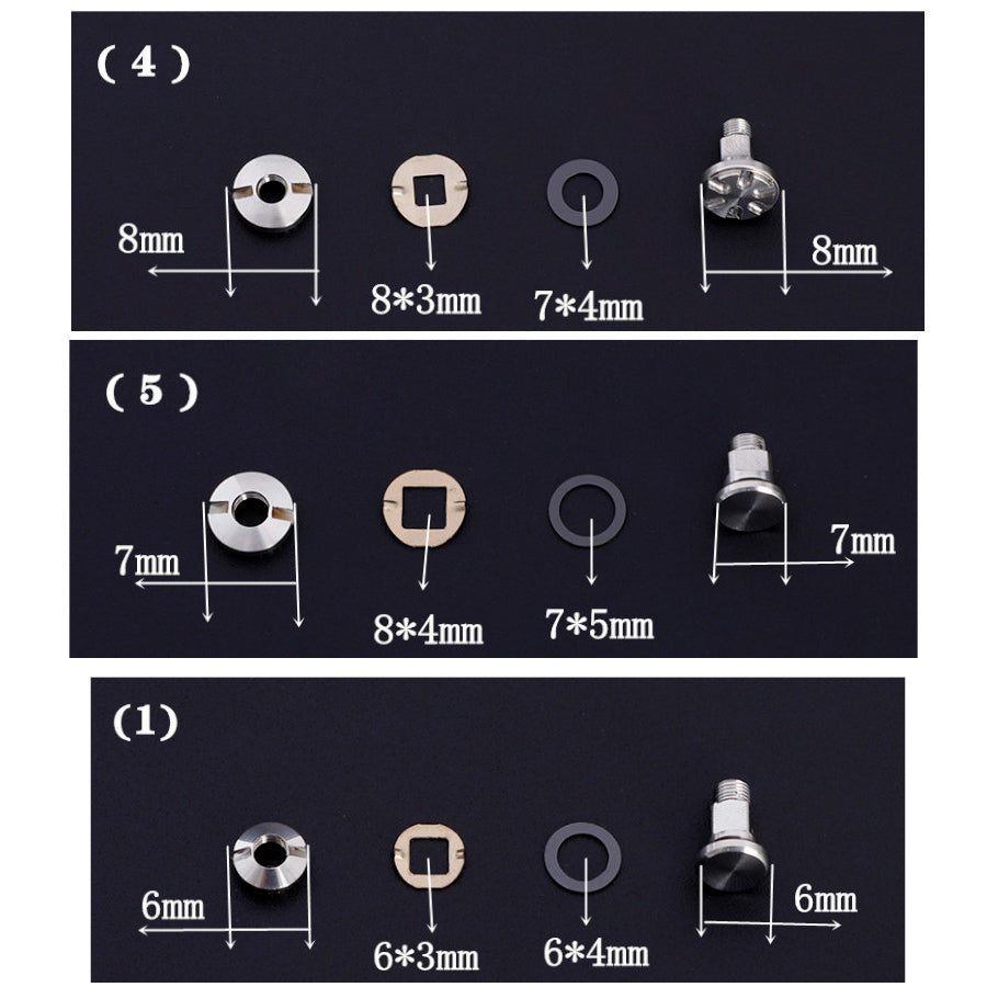 KIT PARA REPARAR TESOURAS 130 PEÇAS