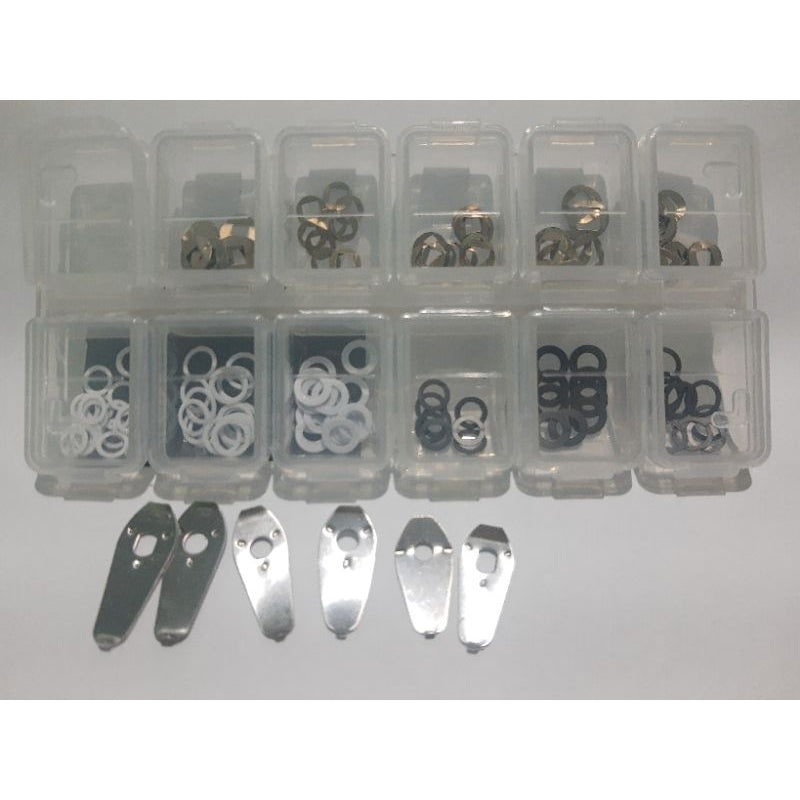 KIT PARA REPARAR TESOURAS 130 PEÇAS