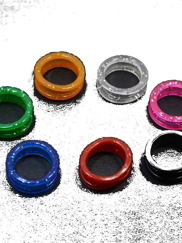 Reparo para tesouras de cortar cabelo: 5 batentes + 2 anéis de silicone + 1chave para aperto