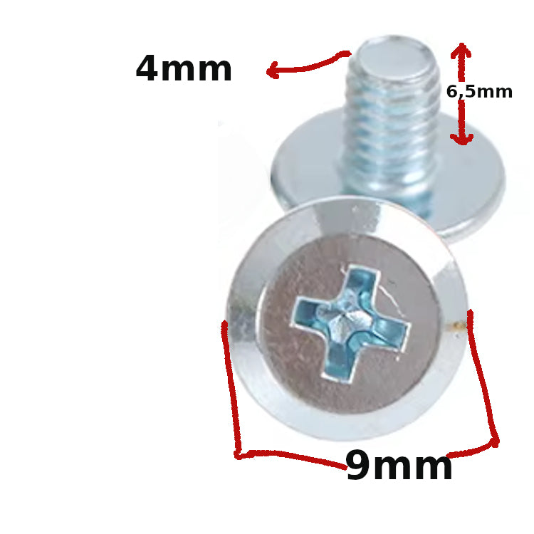 2 parafusos para maquinas de corte cabelo + 2 anéis de gel silicone para tesouras