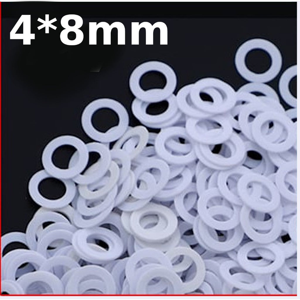 arruelas e orings para tesouras com 500 unidades.